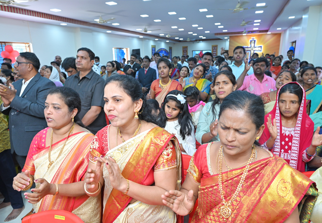 Bro Andrew Richard, Family along with the well-wishers of Grace Ministry inaugurated the Mega Prayer Centre / Church of Grace Ministry at Budigere in Bangalore, Karnataka with grandeur on Sunday, Jan 15th, 2023. Bro Andrew Richard, Family along with the well-wishers of Grace Ministry inaugurated the Mega Prayer Centre / Church of Grace Ministry at Budigere in Bangalore, Karnataka with grandeur on Sunday, Jan 15th, 2023.